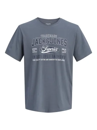 JACK&JONES - JJELOGO TEE SS O-NECK 2 COL AW26 SN PLS
