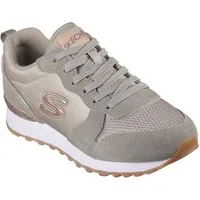 Skechers OG 85 - GOLDN GURL Sneaker Schnürschuh, Original-Retro-Jogginschuh mit Air-Cooled Memory Foam®