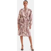seidensticker Sommerkleid 1/1 Rundhals Druck