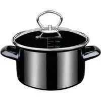 GSW Fleischtopf Profi-Black-Star, Stahl-Emaille (1-tlg), Induktion