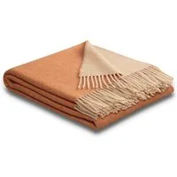 Wohndecke Soft Impression im Doubleface-Look, Biederlack, Baumwolle-Kaschmir-Mix