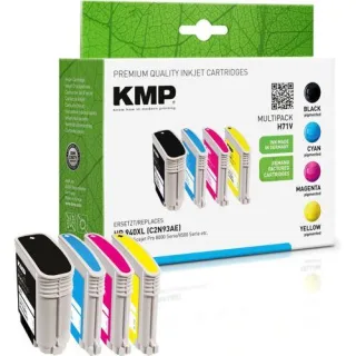 KMP H71V Vorteilspack BK/C/M/Y komp. m. HP No. 940 XL
