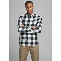 Jack & Jones Karohemd JJ JJEGINGHAM TWILL SHIRT L/