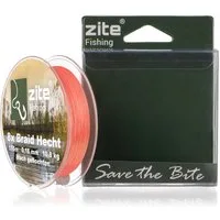 Zite Angelschnur 155m Geflochtene 8-Braid Angelschnur Orange - Barsch, Hecht & Zander