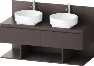 Duravit Balcoon Konsolen-Waschtischunterschrank 1200 H534 ohne Fach 3 Schubkästen  BA50270JGIG0000