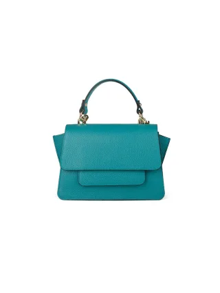 Giulia Monti Schultertasche Türkis