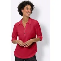 Sieh an! Klassische Bluse Bluse Langarm