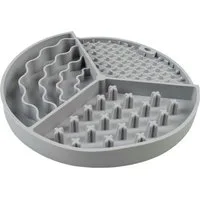 DUVO+ Napf Duvoplus Anti-Schlingnapf Triple - grau