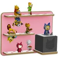 Holzura Kinderregal Regal für Toniebox, Aufbewahrung für Toniefiguren
