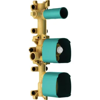hansgrohe Grundkörper Axor Starck Shower 10754180 Unterputz-Thermostat DN20, 12 x 12 cm