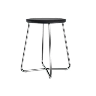 Cosmic Architect Hocker 31x31x39,6cm, Chrom-Schwarz Matt, 2903606 WJC205A0006036