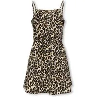 KIDS ONLY Trägerkleid KOGCLARA LIFE STRAP DRESS WVN (1-tlg) elastische Taille