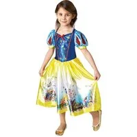 Rubie´s Prinzessin-Kostüm Disney Prinzessin Schneewittchen Dream Kinderkostü, Traumhaftes Prinzessinnenkleid mit Szenen aus dem Disney-Spielfilm