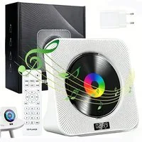 AKKEE CD-Player Tragbar mit Bluetooth 5.0, CD-Musik, HiFi-Sound-Lautsprecher CD-Player (Bluetooth)