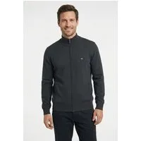 FYNCH-HATTON Strickjacke bequeme Passform, mit Stehkragen, mit Eingrifftaschen