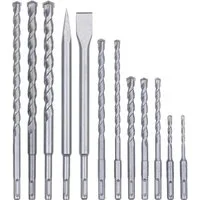 kwb Bohrer- und Bit-Set kwb SDS-Plus Hammer Meißel-Set, 12-teiliger Stein-u. Betonbohrer Satz, kwb SDS-Plus Hammer Meißel-Set, 12-teiliger Stein-u. Betonbohrer Satz