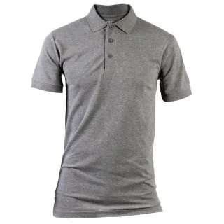 Caterpillar Essentials Baumwoll Herren Polo-Shirt in Grau