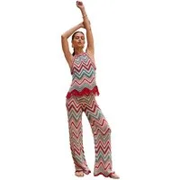 LIPSY Palazzohose Lipsy Hose mit weitem Bein, Kurzgröße (1-tlg)