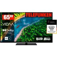 Telefunken D65Q850M8CWI QLED-Fernseher (164 cm/65 Zoll, 4K Ultra HD, Smart-TV)