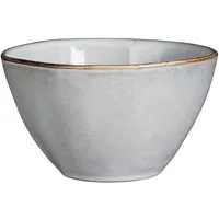 Mica Decorations Schale Mica Schale Tabo grau, Ø 14 cm x 6,5 cm, Keramik