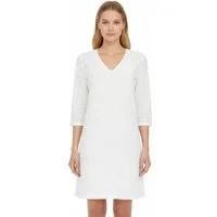 Ringella Tunikakleid Kleid aus gewebter Baumwoll-Spitze mit 3/4 Arm Gefertigt aus 100% Baumwolle