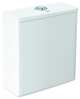 GROHE Aufsatzspülkasten Euro Keramik 102503 Anschluss von unten alpinweiß, 102503SH00 102503SH00