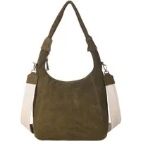 HARBOUR 2nd Hobo Laurine, Damen Handtasche, Umhängetasche, Schultertasche mit Ziernähten