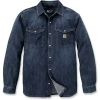 Carhartt Langarmhemd Denim L/S Snap 106429