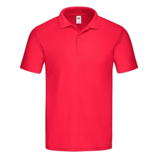 Fruit of the Loom - "Original" Poloshirt für Herren/Damen Unisex (Rot)