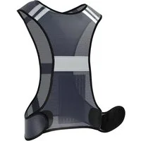EAZY CASE Warnweste Universal Warnweste mit Klett Reflektor Klettweste Sicherheitsweste Herren Damen Warnweste Schwarz