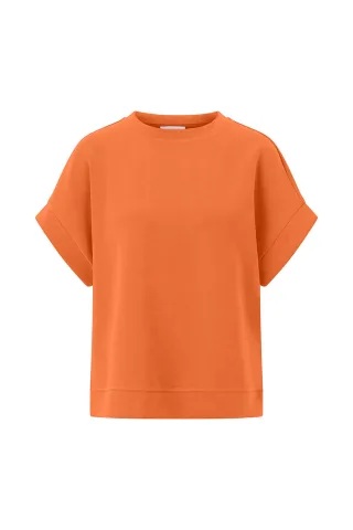 Rich & Royal - T Peach Shirt mandarina - Gr. - L