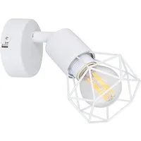 GLOBO LIGHTING Wandleuchte, Leuchtmittel nicht inklusive, Wand Spot Leuchte Wohn Zimmer Beleuchtung Strahler Käfig