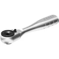 Bit-Umschaltknarre Vollstahl 863MB, 1/4" Betätigungswinkel 6°, Federsicherung