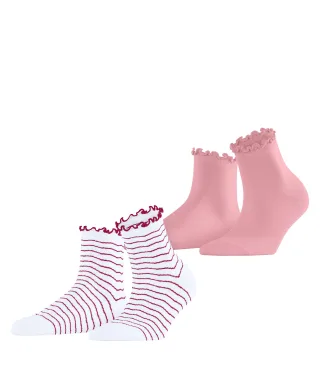 ESPRIT socks & tights - Esprit Wavy Line 2-Pack Damen sortiment - Gr. - 36.5