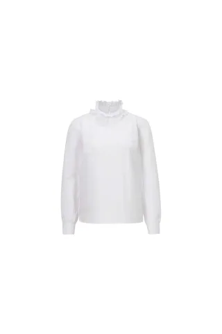Rich & Royal - Blouse sustainable cotton white - Gr. - 40