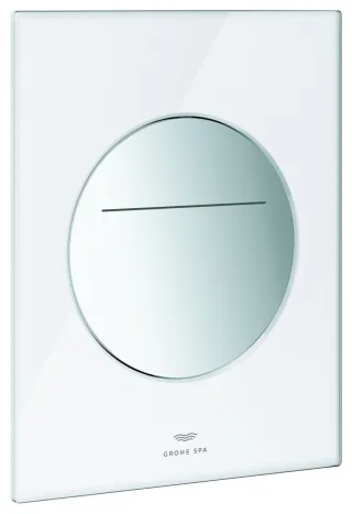GROHE WC-Betätigung Arina 104645 rund Silk Motion moon white, 104645LS00 104645LS00