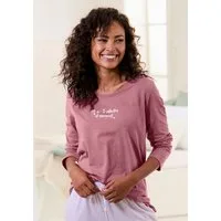 s.Oliver Pyjamaoberteil (1-tlg) mit Frontdruck