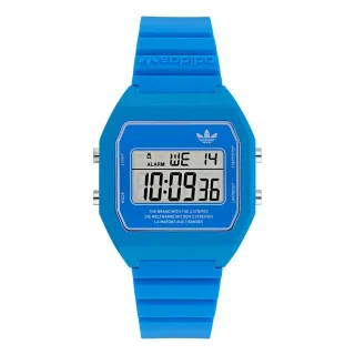 Adidas Originals Digital Two Unisex Blau Uhr AOST23559