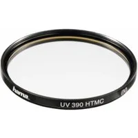 Hama UV-Filter 37mm HTMC vergütet Schwarz Objektivzubehör (Speer-Filter UV-Filter Kamera Objektiv DSLR SLR Systemkamera)