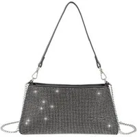 nsihing Clutch Damen Clutch Elegante Brauttasche Diamant Handtasche Hochzeit, Abendtasche Klatsch Tasche Cluthes