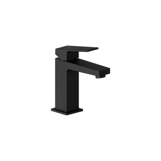 VitrA Minimax Square Einhebel-Waschtischmischer mit Ablaufgarnitur BluEco Schwarz Matt,A4372136ENGX A4372136ENGX