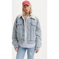 Levi's® Jeansjacke SHERPA TRUCKER mit Teddyplüsch