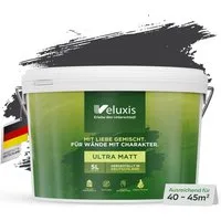 Veluxis Wandfarbe Veluxis® Wandfarbe, Deckkraft-Klasse 1, Streifenfrei, tropfarm & VOC-frei