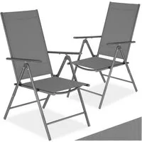 tectake Gartenstuhl Marcellino (2 St), klappbar