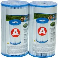Intex Pool-Filterkartusche INTEX 2er Set Filterkartusche Typ A