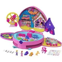 Mattel® Puppen Accessoires-Set Polly Pocket GKL60 - Polly Pocket „Klein – ganz groß“ Freizeitp, (Spar-Set)
