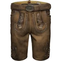 Stockerpoint Trachtenlederhose Wastl Herren (1-tlg) Trachtenlederhose, Trachtenhose, Bayerische Lederhose, Oktoberfest