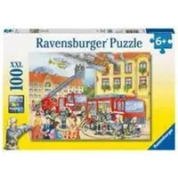 Ravensburger Puzzle Unsere Feuerwehr. Puzzle 100 Teile XXL, 100 Puzzleteile