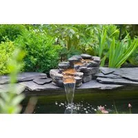 Ubbink Wasserfall Cazoria, 74 cm Breite, (Set)