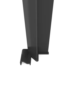 Neuesbad Profil für Tür System, Schwarz NB1DEKTSN00X1